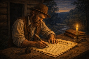 Lough said he believed Spaulding plotted and began writing ‘Manuscript Found’ while visiting in present Marion County.